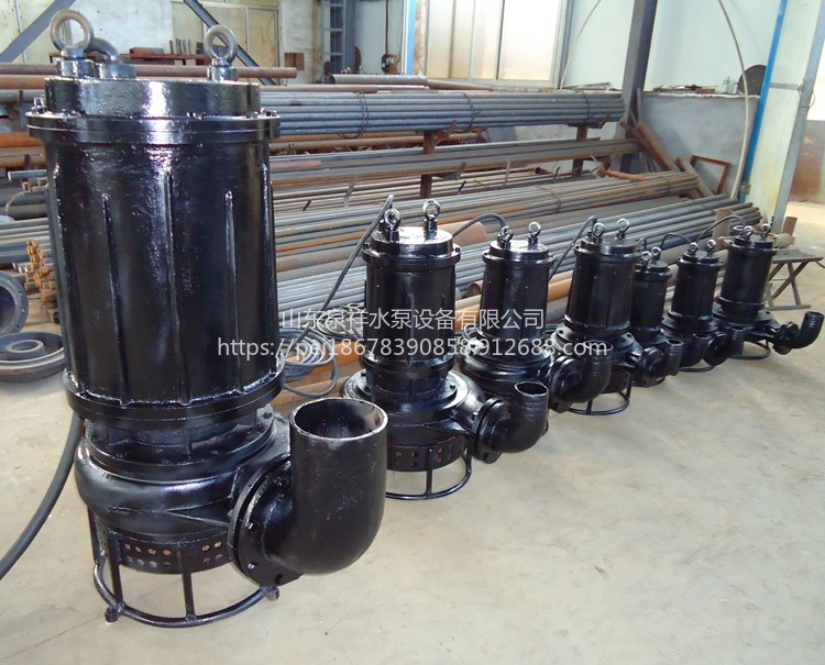 15-90KW重载泥浆泵配搅拌器潜渣泵ZJQ泥浆泵港口 搅笼式